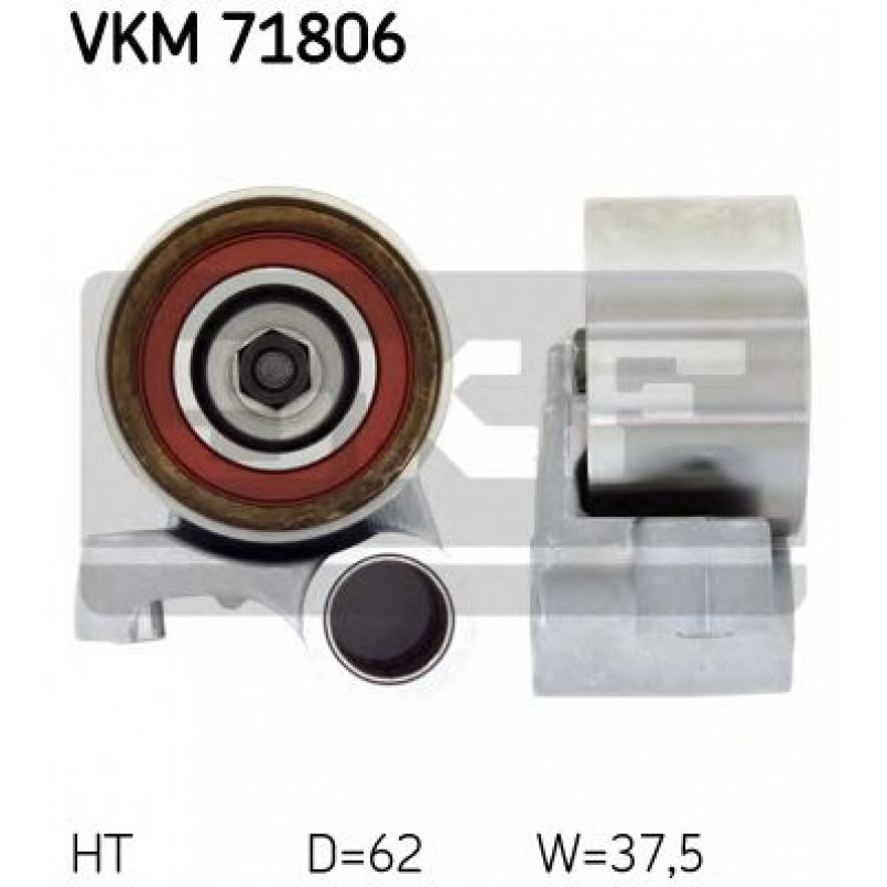 VKM 71806 SKF Ролик модуля натягувача ременя